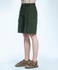 Sekeonmonollogeu Multi-Pocket Cotton Cargo Shorts Khaki Sept002Khaki