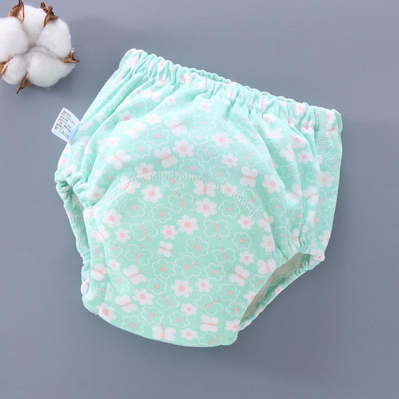 Washable 6-Layer Baby Training Pants - Breathable Cloth Diapers for Spring/Summer