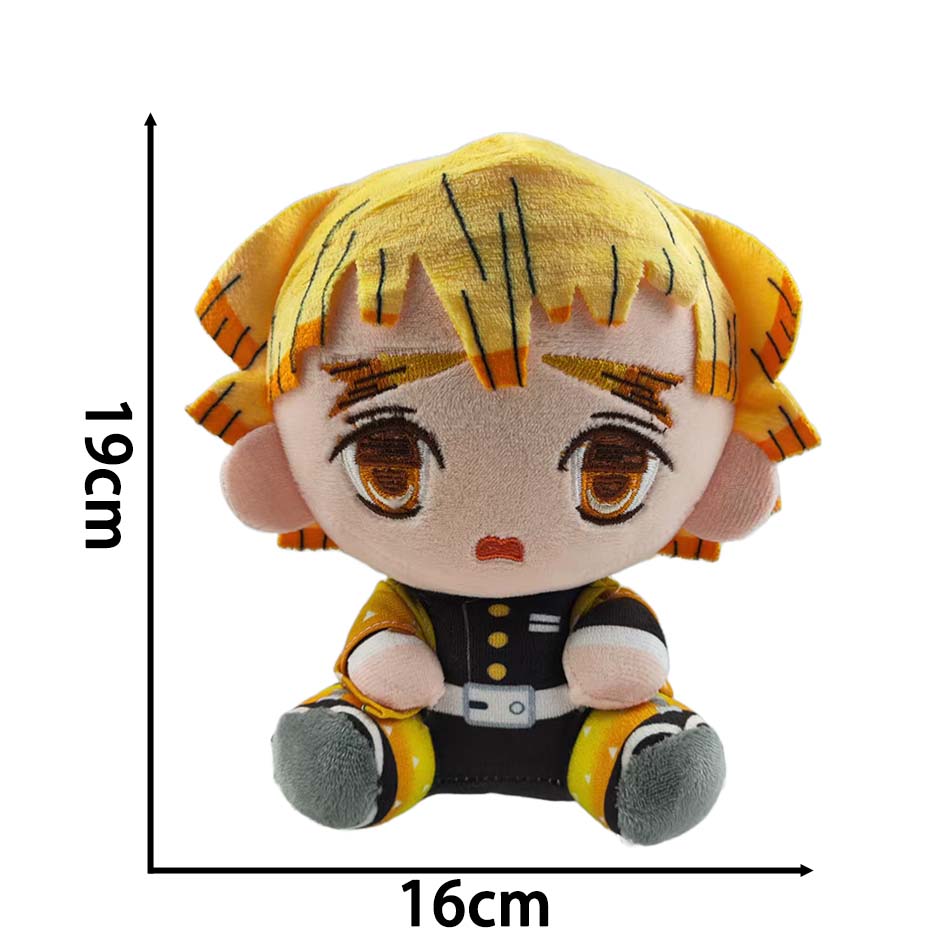 Demon Slayer Plush Stuffed Toys Tsugikuni Yoriichi Tsugikuni Michikatsu Akaza Anime Cartoon Figure Doll Children'S Birthday Gift