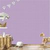 Geometric Diamonds Wallpaper Purple and White for Living Room and Bedroom 50x1000