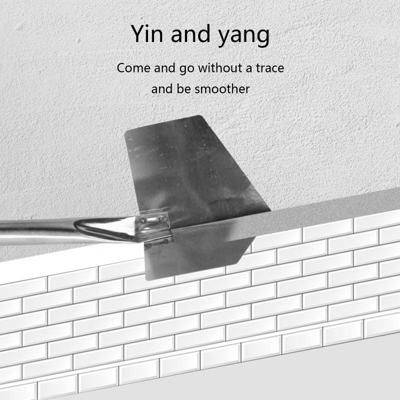 Drywall Corner Tool Stainless Steel Sheetrock Corner Tool Inside & Outside Corner Knife for Ideal for Wall Corner Finish