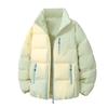 Unisex Thick Winter Cotton Puffer Jacket Oversized Stand Collar Casual Outdoor Warm Coat Men Women