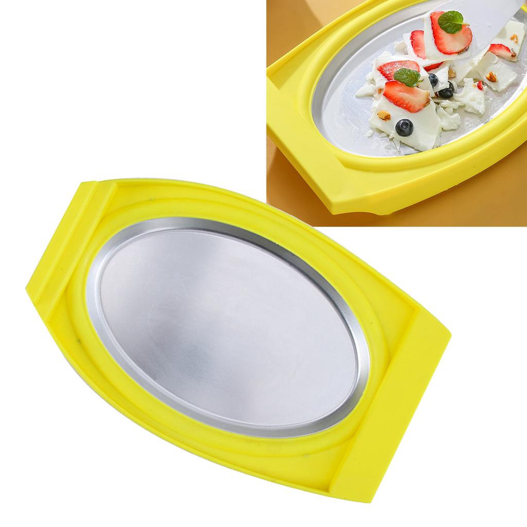 Rolled Ice Cream Maker Mini Compact Efficient Easy To Use for DIY Frozen Yogurt Sorbet Gelato