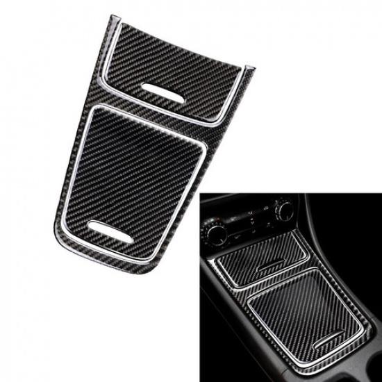 

For Mercedes Benz A GLA CLA Class 2013-18 Carbon Fiber Center Console Cover Trim