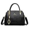 Version of Fashion Trend National Style Embroidery Middle-aged Ladies Single Shoulder Crossbody Bag Elegant Temperament Handbag Casually