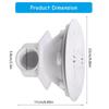 Pool Drain Replacement Detachable Swimming Pool Main Safety Drain Cover for Smooth Water Circulation