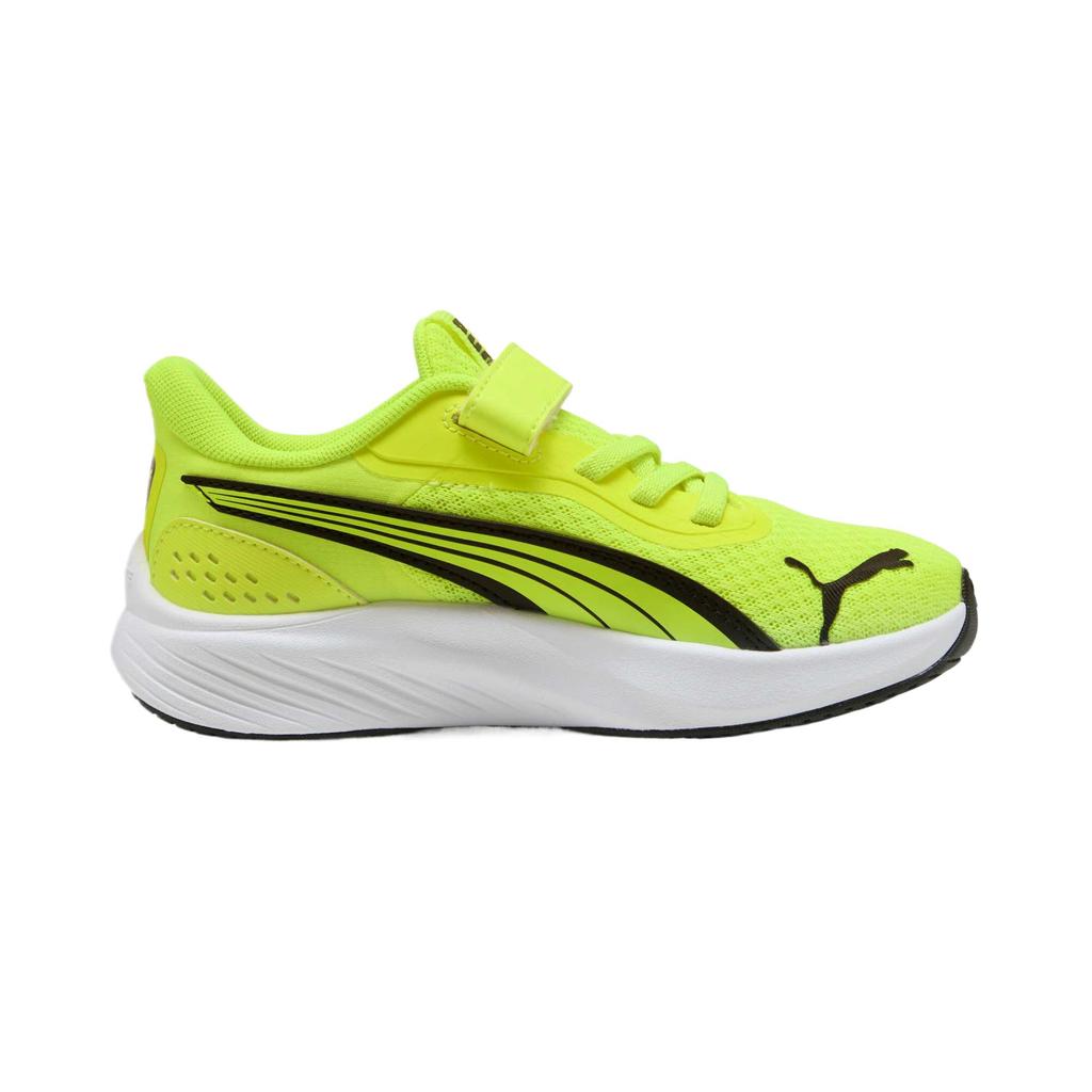 Puma Comfortable Classic Simple Versatile Daily American Retro Fashion Trend Campus Low-Top Casual Shoes Kids Casual Shoes Fluorescent-Green 311650-02