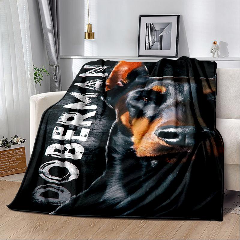 Personalized German Shepherd blanket Husky tiger camping picnic blanket living room sofa throw blanket