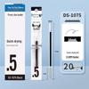 Point Stone Soft Grip Quick-Drying Gel Pen 0.5mm Bullet Tip, Black/Red/Blue, Ideal for Exams