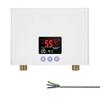Instant Water Heater 3kw Mini Electric Tankless Water Heater Wall-mounted With Led Display 3-level T