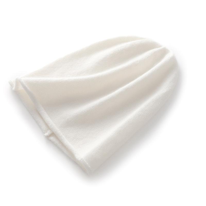 Soft and Glutinous Cashmere Hat  New Autumn and Winter Unisex Casual Ear Protecting Pile Hat  Fashionable Knitted Hat