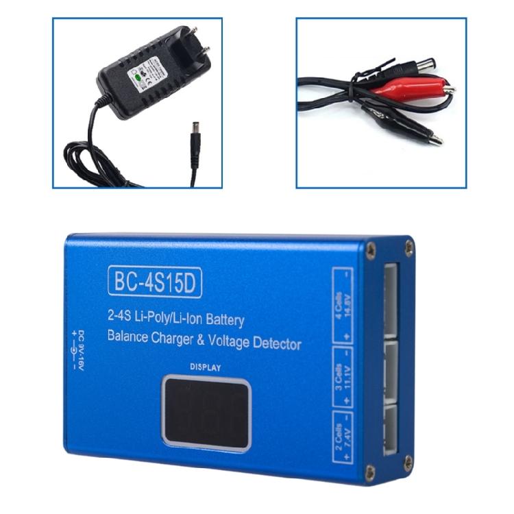 BC-4S15D Professional Battery Charger With Automatic Stop And Error Code Display For  2-4S Bateries Reliabled Charging