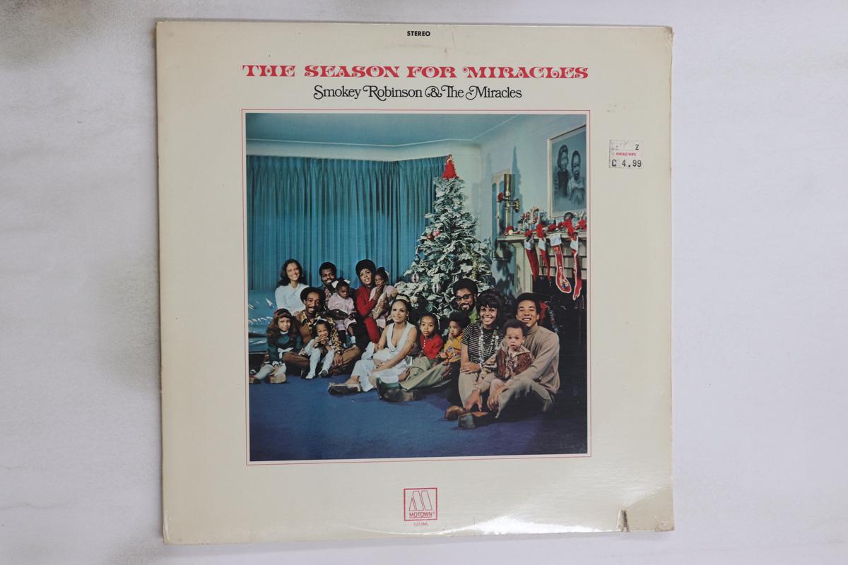 

LP Record SMOKEY ROBINSON & THE MIRACLES - Season For Miracles 5253ML MOTOWN US Soul/Funk Used