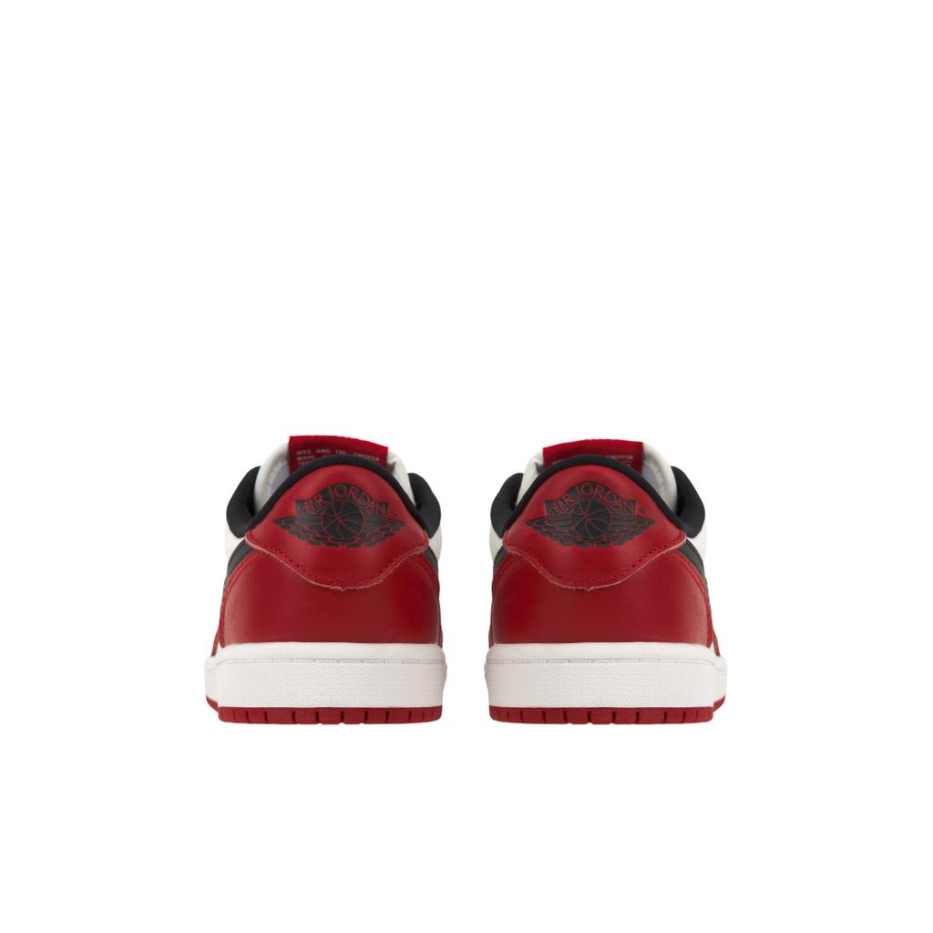 Air Jordan 1 Retro Low OG PS Chicago 2025 Scarpe da Ginnastica per Bambini Rosso Varsity-Rosso Nero HQ6996-600