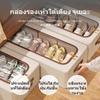 Cotton Linen Shoe Box Reinforced Canvas Under Bed Organizer Breathable Storage