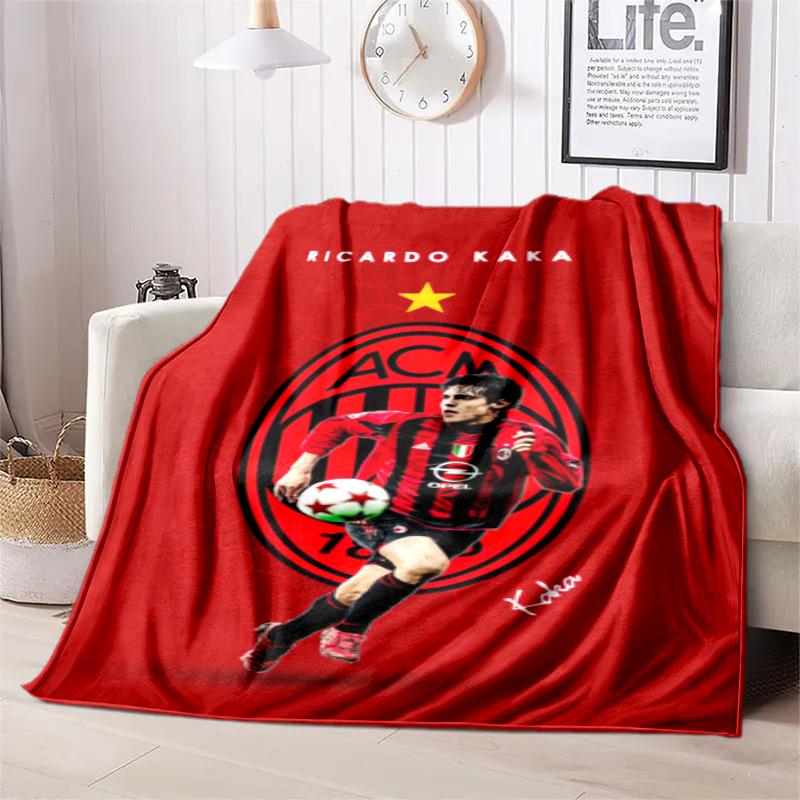 Former Associazione Calcio Milan Ricardo Izecson dos Santos Leite blanket Soft four season home bed office travel outdoor warm blanket L2