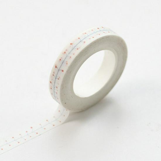 Mini Nastro Washi: Pratica Decorazione a Bordo Stretto per Quaderni e Collage.