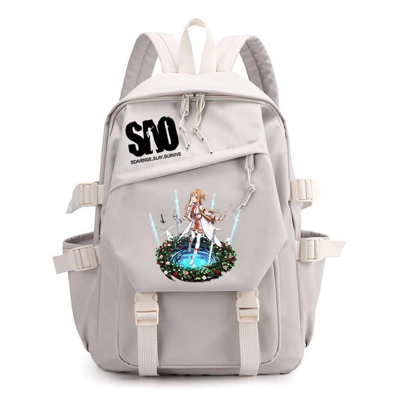 Animation Backpack Men And Women Japanese Trend Peripheral Printing Student Schoolbag College Style Large Capacity