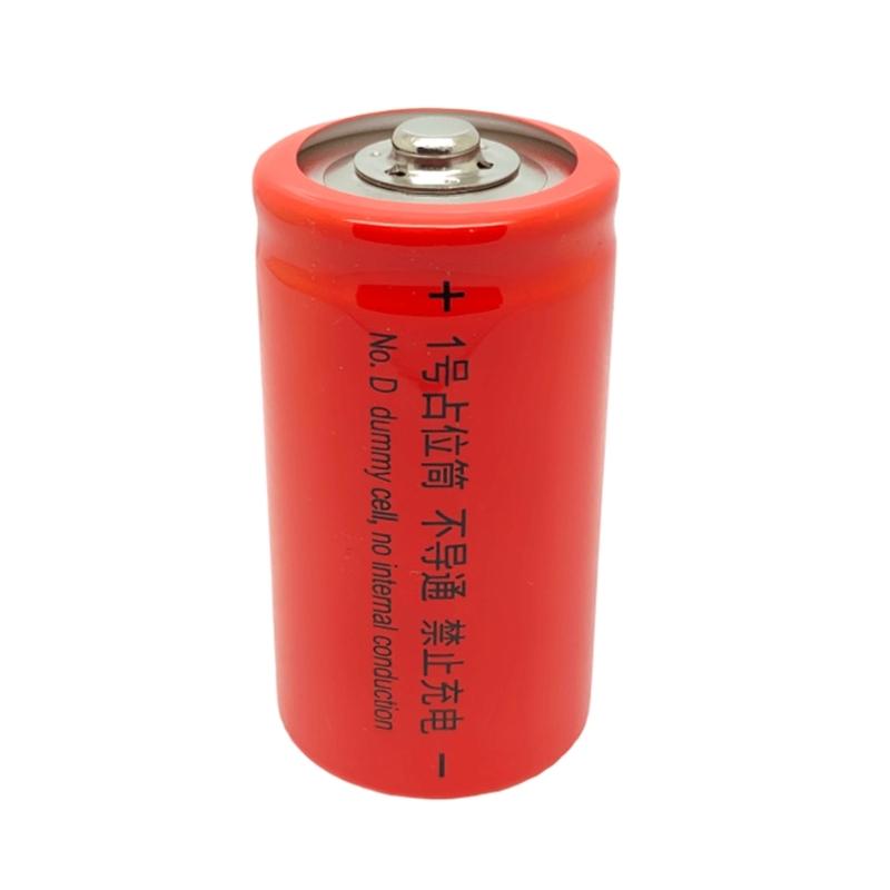 DC5.5x2.1mm Power Connector Dummy Cell Not Conductive Placeholder Tube Welding ABS Housing Universal Compatibility