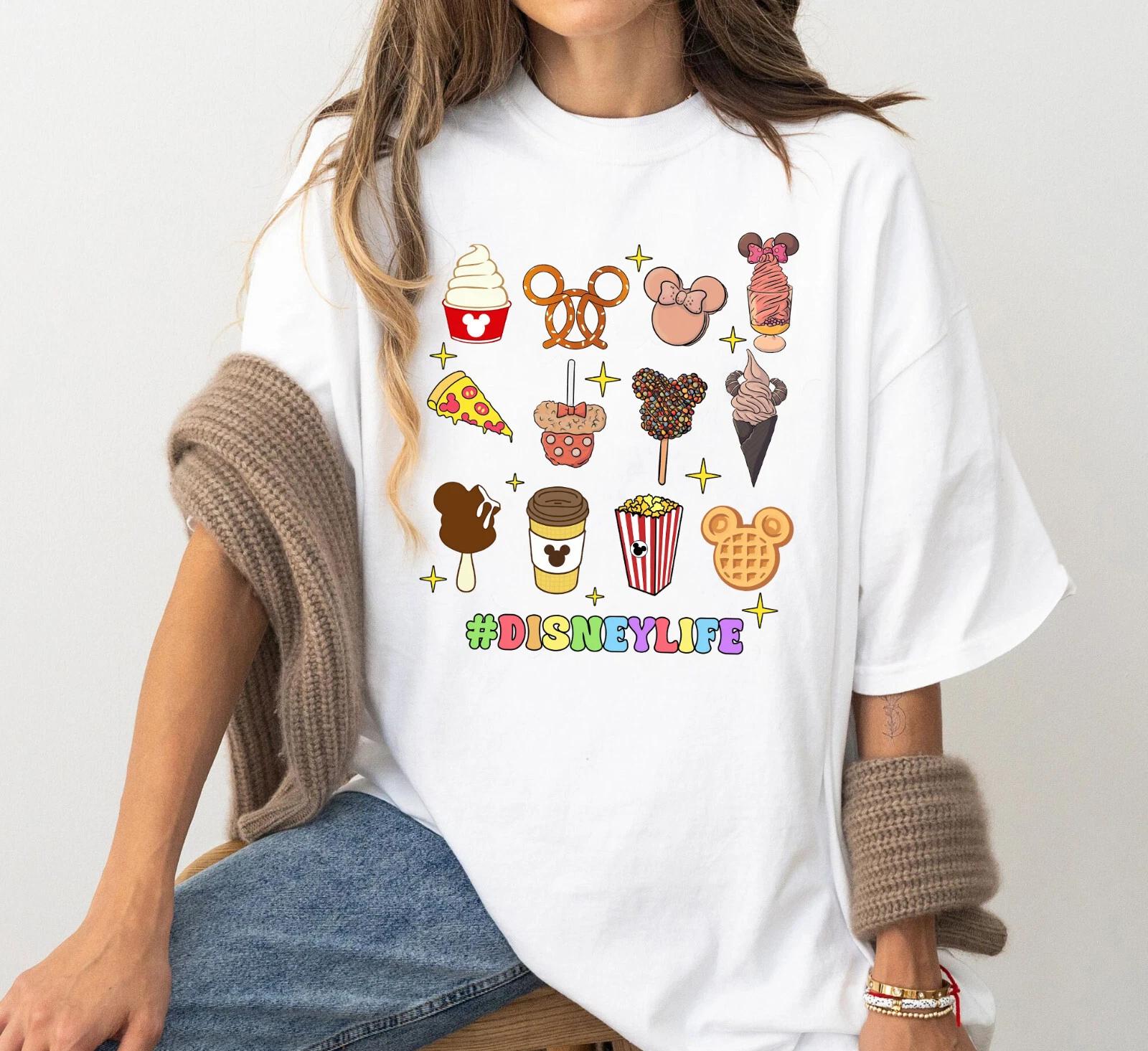 

Disney Snacks Mickey Minnie Snacks Disney Life Unisex Adult Kid Shirt 5926462307 S