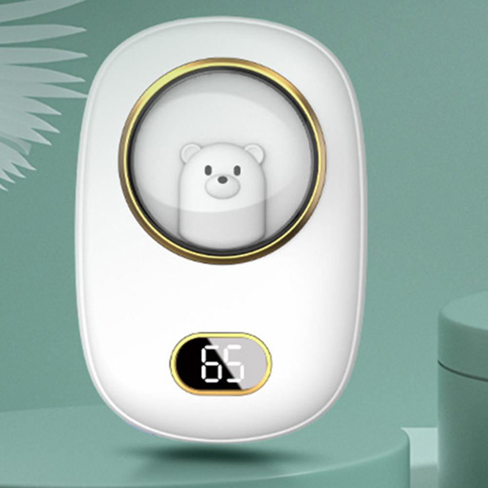 Mini Bear Hand Warmer Artifact 3 Heating Modes 2 in 1 USB Hand Warmer and Power Bank Fast Heating Temperature Display for Winter