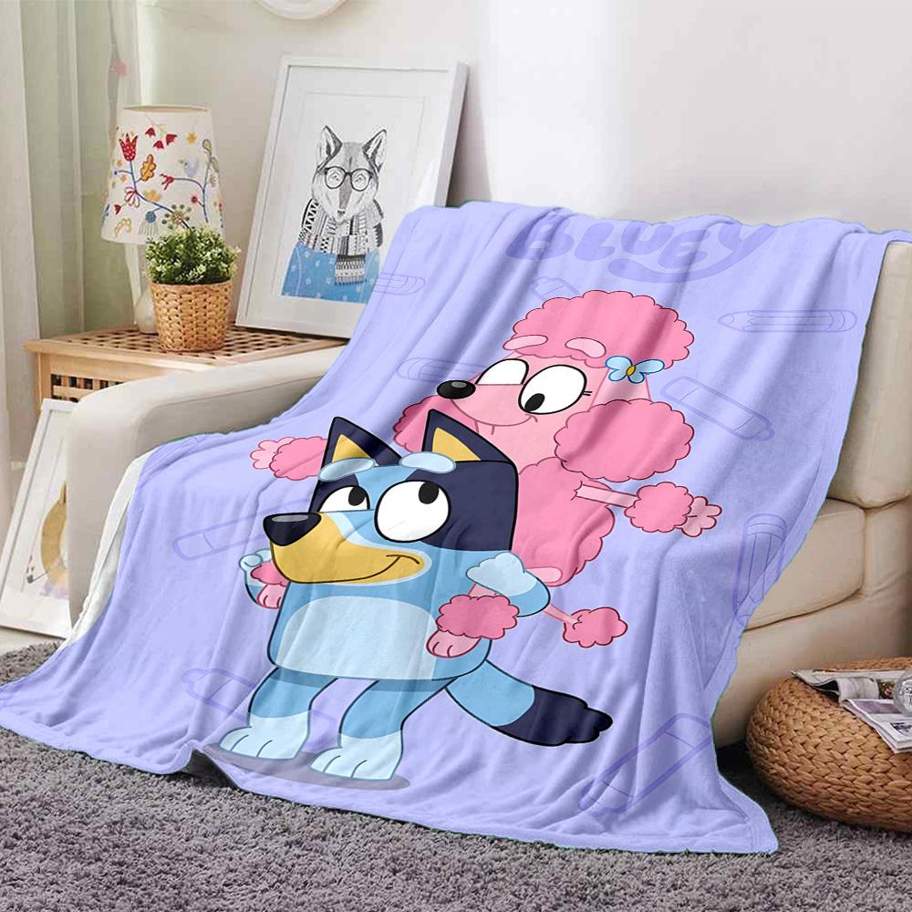 1pc B-Blucy Blanket, Gift, for Men and Women, Soft Blanket, Good for Sofa Bed Couch Travel, Lightweight Flannel Blanket