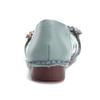 Fashion New handmade winkles ballet flats women's autumn shallow shoes woman flower square toe driving flats daily long standing shoes