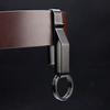 1Pc Outdoor Hanging Buckle Stainless Steel Detachable Key Chain Belt Clip Buckle Hanging Key Ring Holder Tool