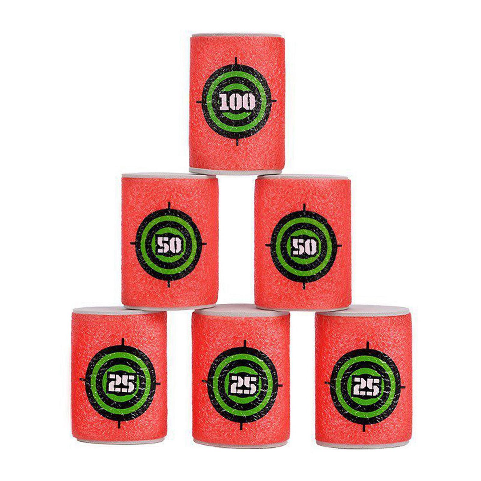 

Діти 6/30Pcs м які EVA мішені пістолет стрільба гра дитячий сад мішені іграшки