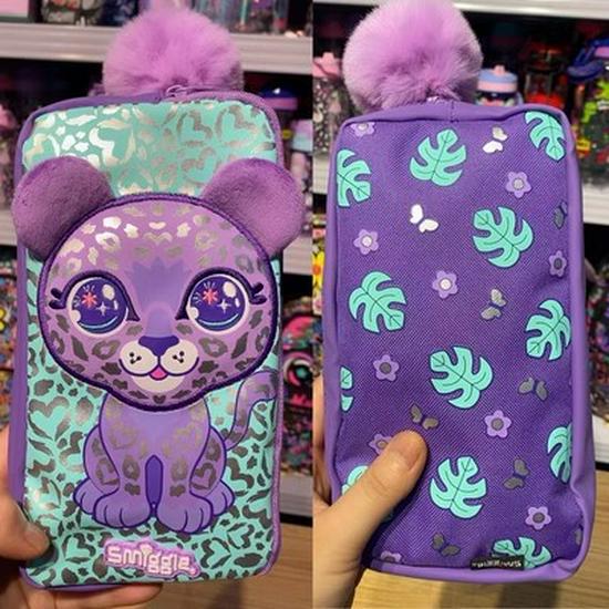 Smiggle Australia Large Cartoon Pencil Case for Primary & Secondary Students