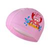 Barn Söt tecknad badmössa Vattentät Hög Elasticitet Öronskydd Badmössa För Pojkar Flickor