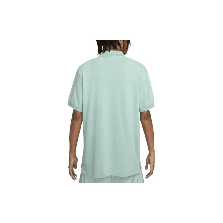 Nike Polo da uomo a maniche corte con logo ricamato Sportswear top Mineral CJ4456-309