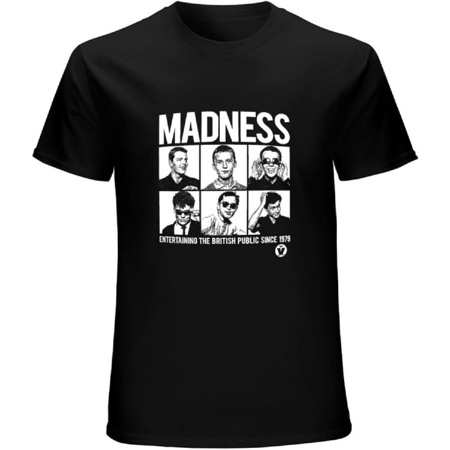 MYCHOME Men s Madness Since 1979 T-Shirts Black XXXXXL разноцветный