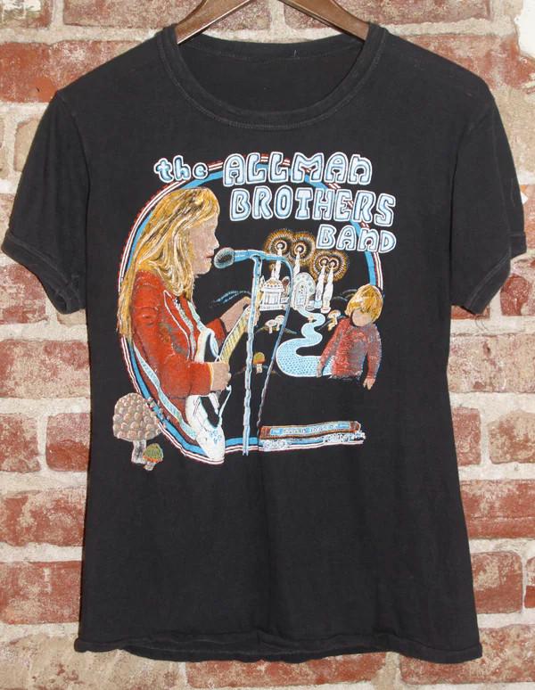 THE ALLMAN BROTHERS BAND T-Shirt Kurzarm S bis 5XL Unisex T-Shirt
