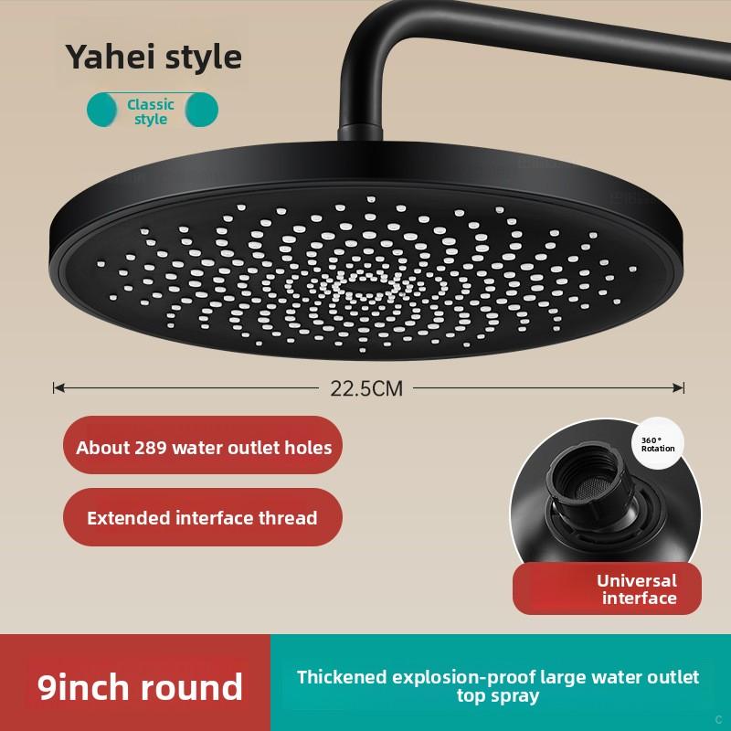 13 Inch Large Water Output Top Spray Flower Shower ,Shower  Flower Drying Showerhead Hotel