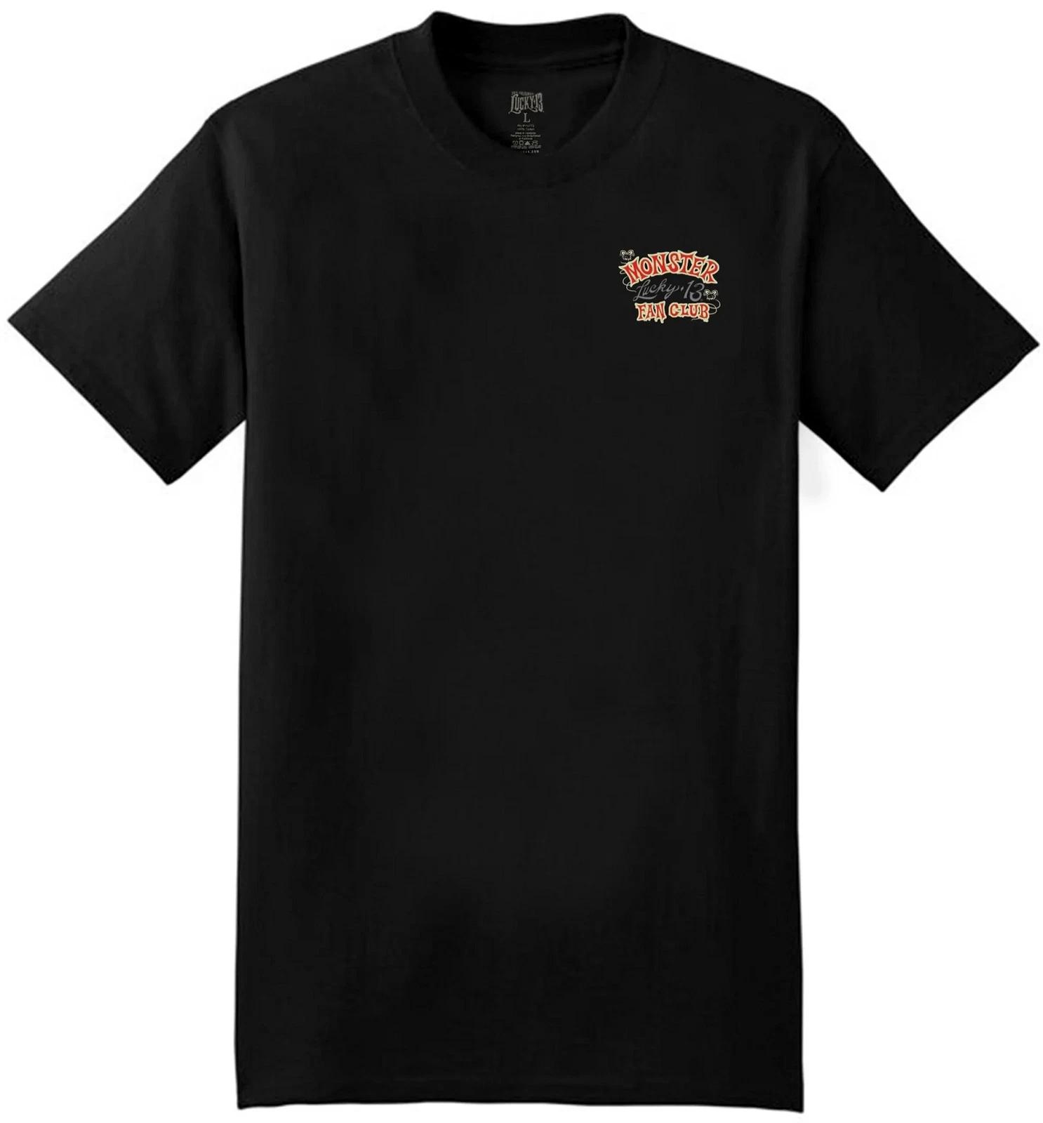 LUCKY 13 Monster Rodder T-Shirt Black S-4XL NEW S