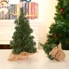 20cm/30cm Mini Green Christmas Tree DIY Decorative Tree Home Decoration Desktop Decoration