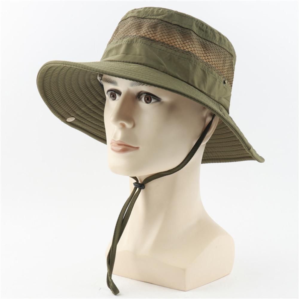 Breathable Anti Bee Hat Portable Fishing Sun Cap New Mosquito Net Hat