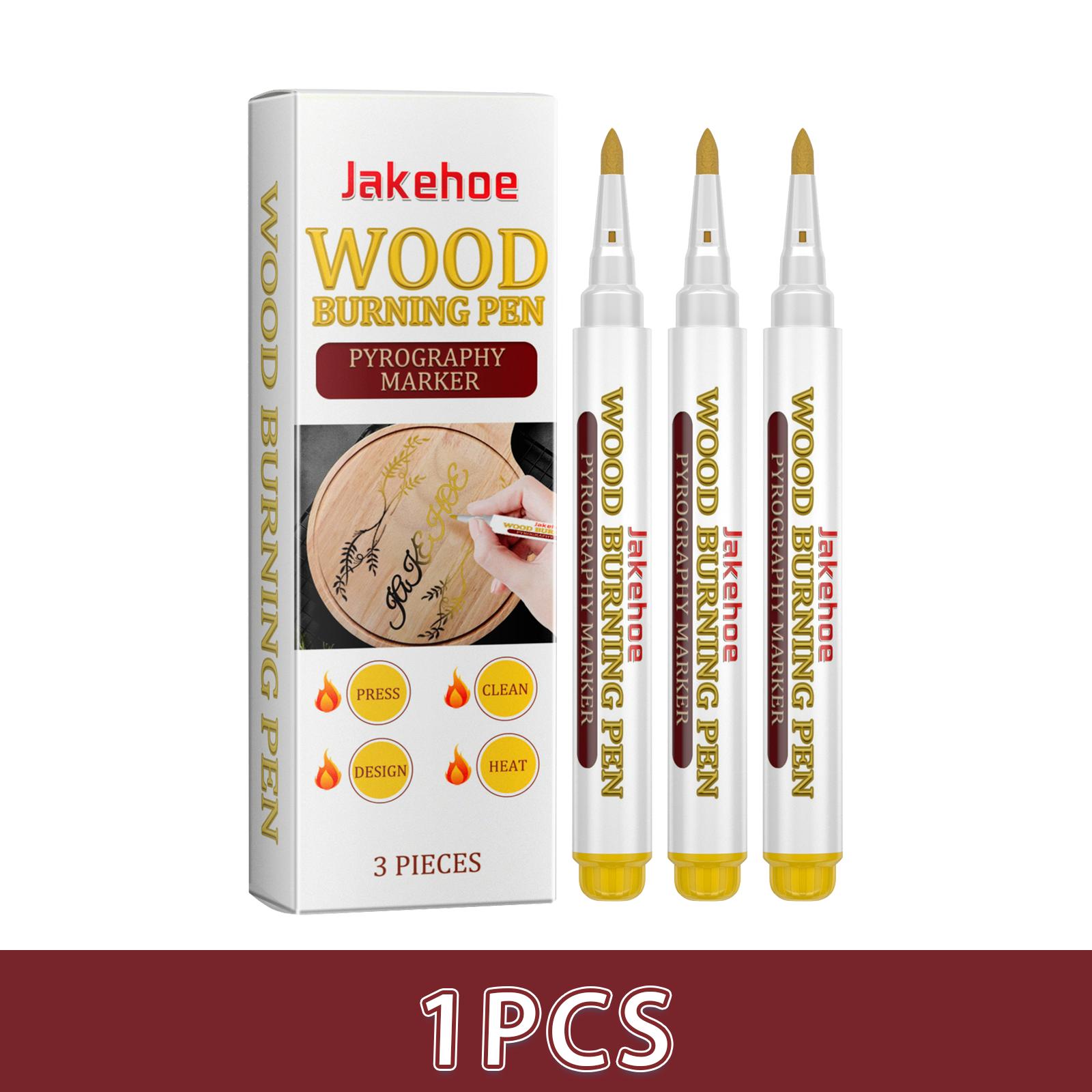 

Wooden Burning Marker Pens Wood Drawing Scorch Pen Wood Working For Basswood Birch Poplar And Birch Handmade Diy Creations