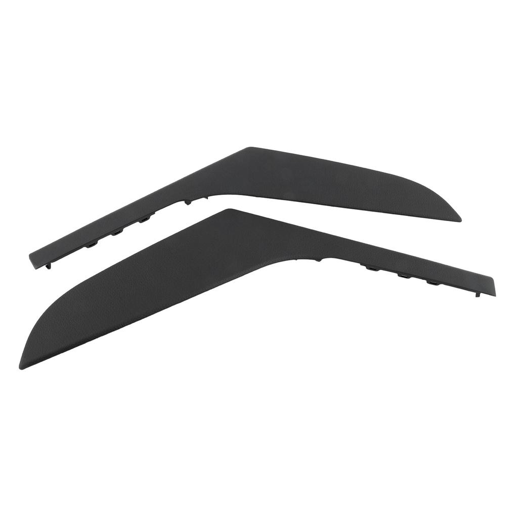 2pcs Car Door Inner Handle Cover For MK6 2009-2013 Left Right Black Inner Door Pull Handle Cover Interior Accessories