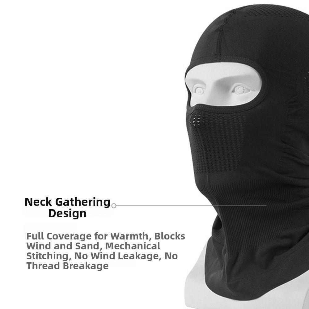 Balaklava z ledového hedvábí Maska na obličej Rychleschnoucí Bandana Kapuce Módní kryt krku Jezdec Cyklista