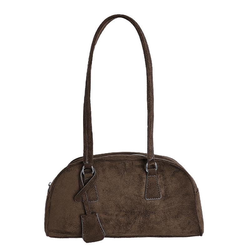 Premium Sense Retro Bag Women's Summer 2025 Popular Texture Versatile Shoulder Bag Large Capacity Pillow Large Bag