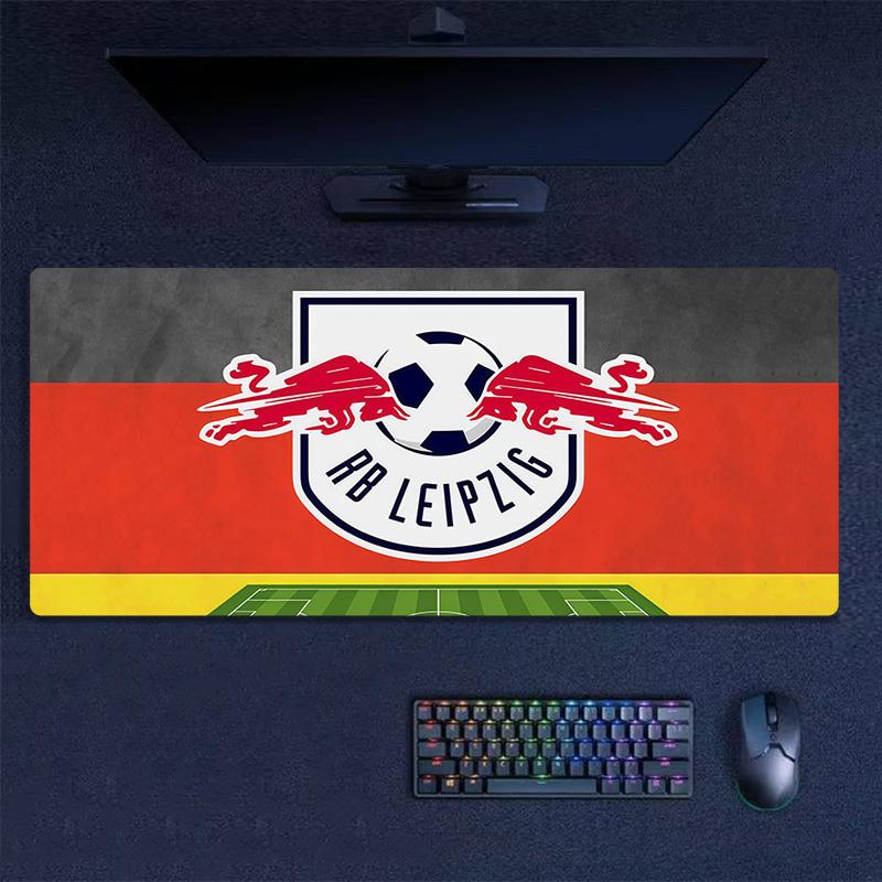 RasenBallsport Leipzig Print  Cushion Non-slip Laptop Tablet Big Mousepad XXL Mat Mini PC Playmat With Lock edge