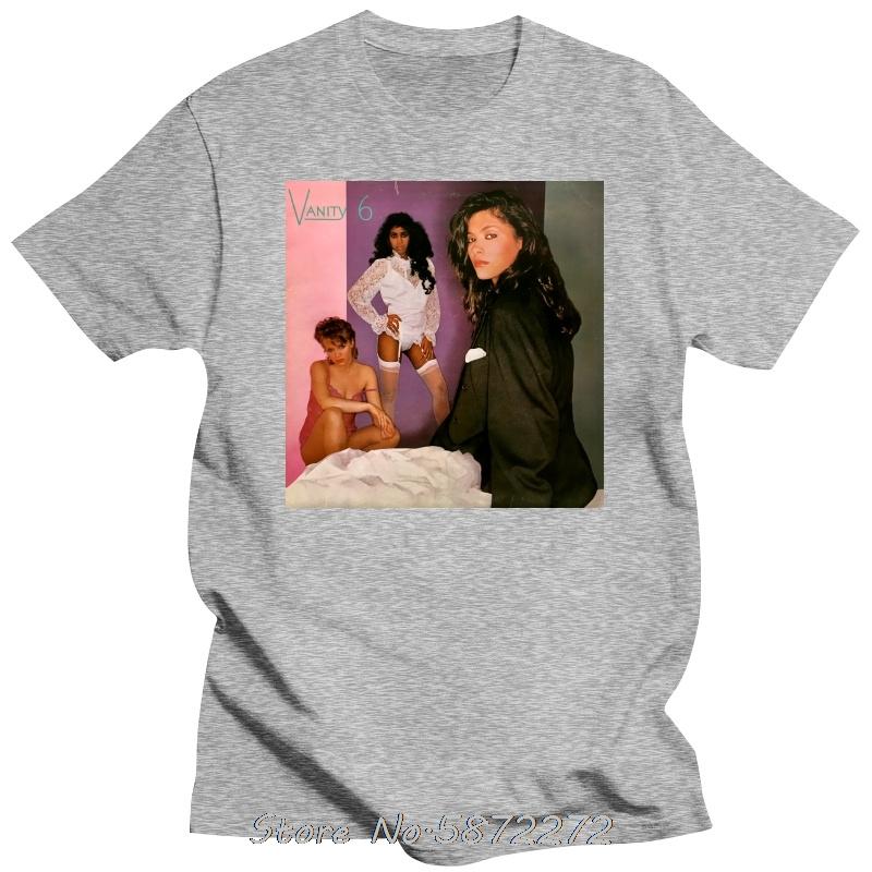 Funny Vanity 6 TShirt Vanity 6 Tee Cotton T Shirt Unisex Tshirt Oversized Graphic Tees Fitness Tops Mens Clothing Streetwear