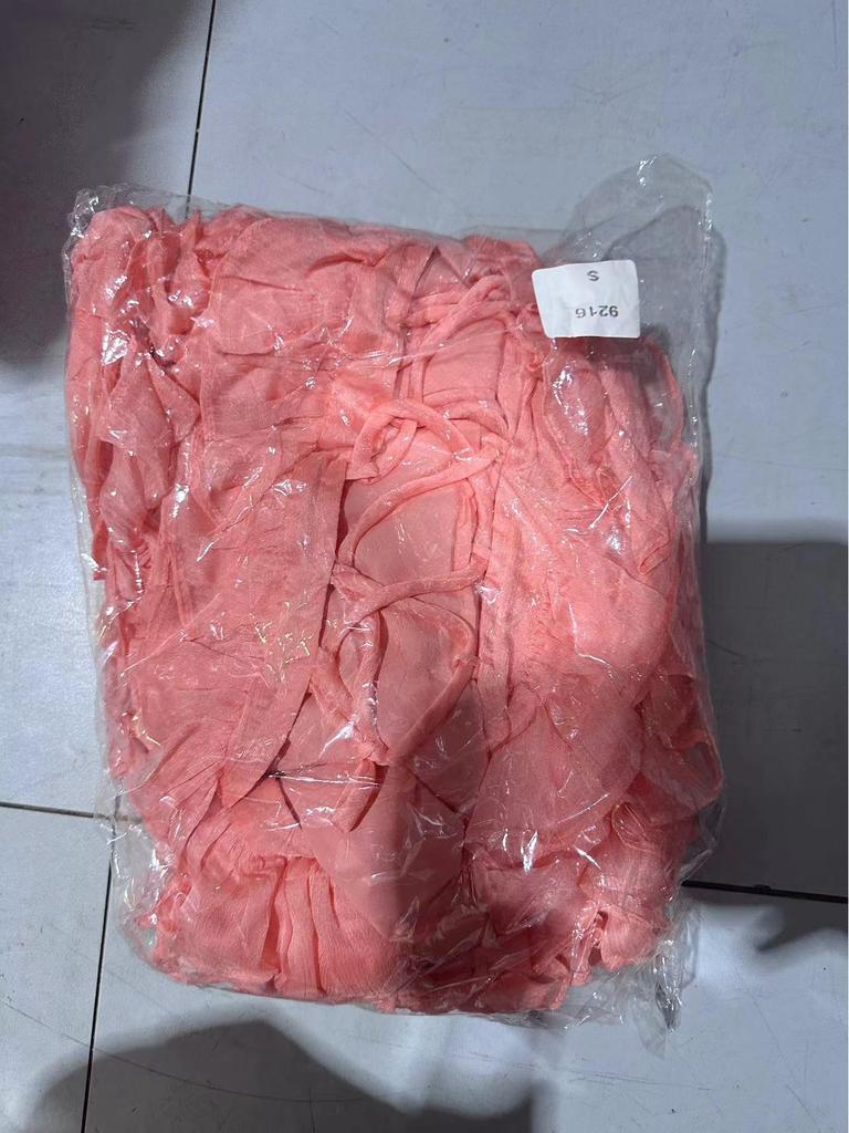 Shisanhang 2024 Spring/Summer V-Neck Ruffled Waist Sweet Fairy Dress