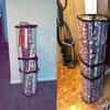 Christmas Wrapping Paper Storage Container Clear Gift Wrapping Paper Holder Bag for Easy Carrying