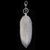 16cm Foxes Tail Keychain Faux Furs Foxes Tail Keyring Soft Furry Bag Hangings Charm Pendant Key Handbag Pendant Accessorise