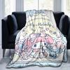 1pc Delightful Adventure My Melody Theme Blanket, Soft Throw for Home Decor, Perfect Gift for Family and Friend, Suitable for All Seasons, Ideal for C