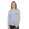 Disney Womens/Ladies Toy Story Buzz Pulling Logo Sweatshirt