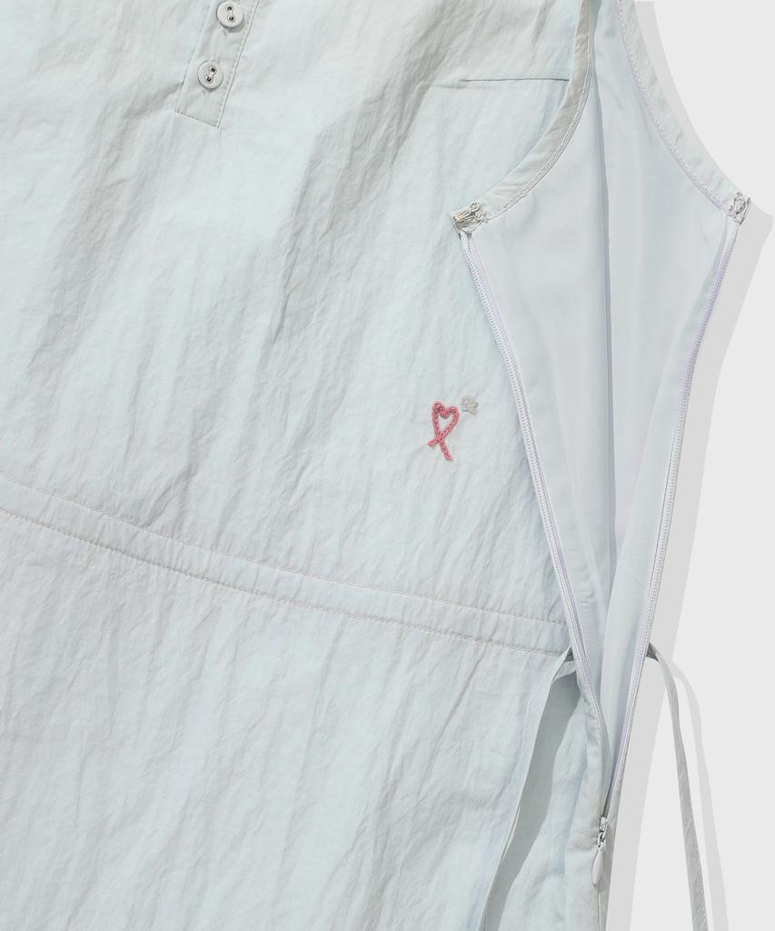 KIIMUIR (Women) Layered Sleeveless Dress_Sky Blue